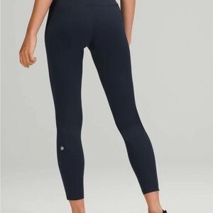 Lululemon Athletica Black Leggings with Tapered Fit